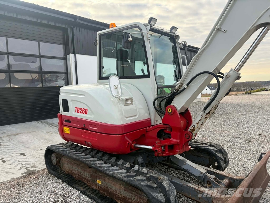 Takeuchi TB 260 Minigraafmachines < 7t