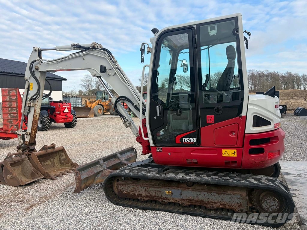Takeuchi TB 260 Minigraafmachines < 7t