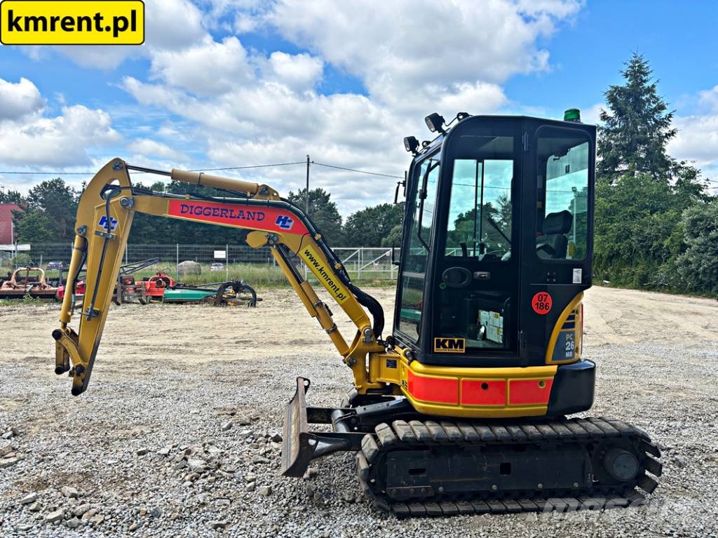 Komatsu PC 26 MR-3 MINI-KOPARKA 2021R | JCB 8015, 8016, 80 Minigraafmachines < 7t