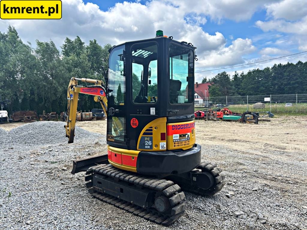 Komatsu PC 26 MR-3 MINI-KOPARKA 2021R | JCB 8015, 8016, 80 Minigraafmachines < 7t