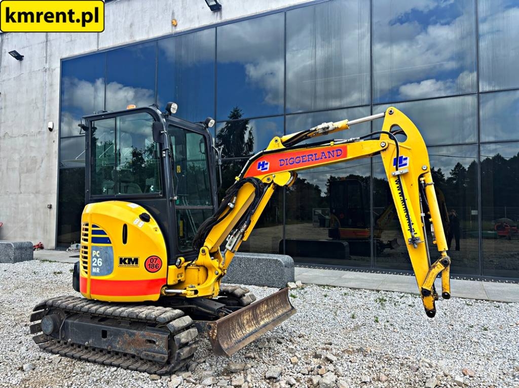 Komatsu PC 26 MR-3 MINI-KOPARKA 2021R | JCB 8015, 8016, 80 Minigraafmachines < 7t