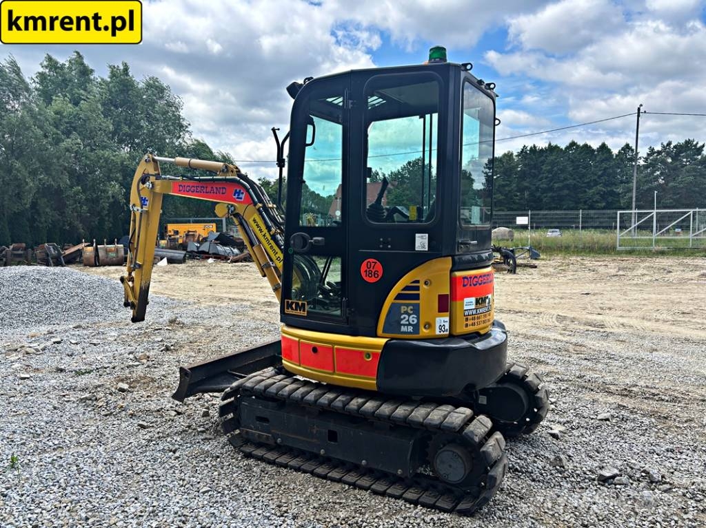 Komatsu PC 26 MR-3 MINI-KOPARKA 2021R | JCB 8015, 8016, 80 Minigraafmachines < 7t