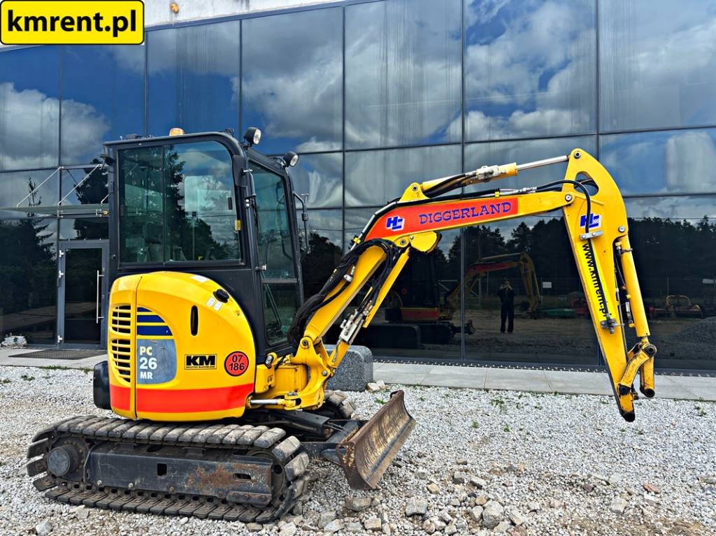 Komatsu PC 26 MR-3 MINI-KOPARKA 2021R | JCB 8015, 8016, 80 Minigraafmachines < 7t