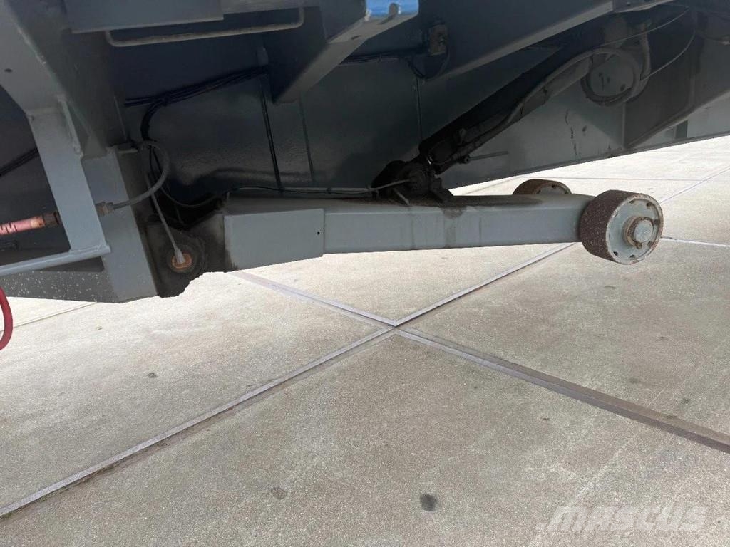 Broshuis 3 X 4AOU-58 3-15, 2014, 2016 AND 2021 4 AXLE FORCE نصف مقطورة مسطحة منخفضة