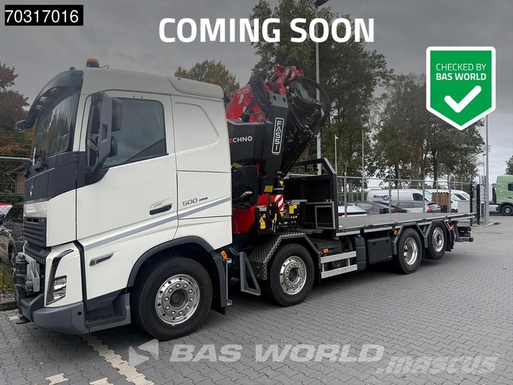 Volvo FH 500 8X2 NEW! FASSI F705R2.28 HXP Techno Crane + Madelautod