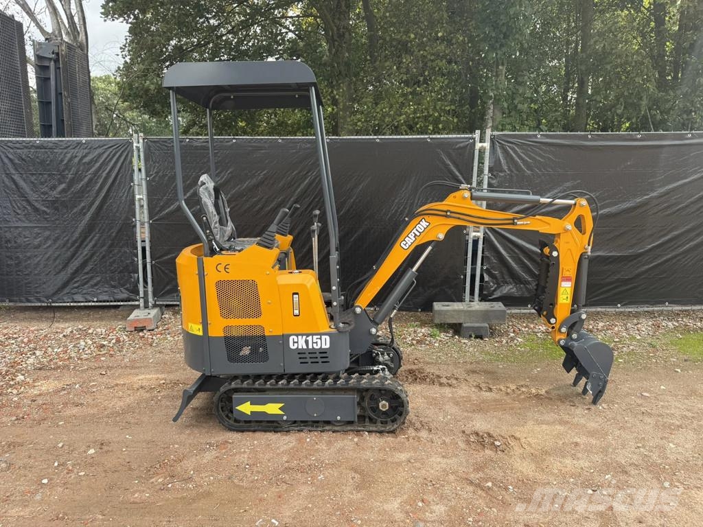 Captok CK15D Mini bageri < 7t