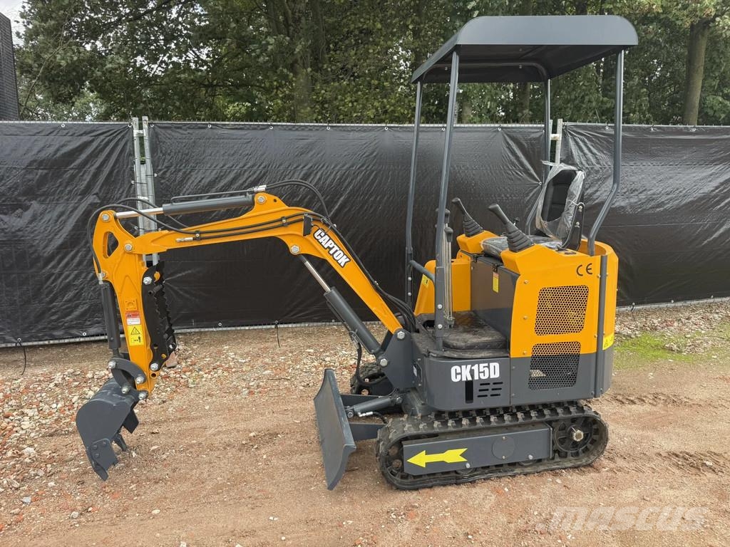 Captok CK15D Mini bageri < 7t