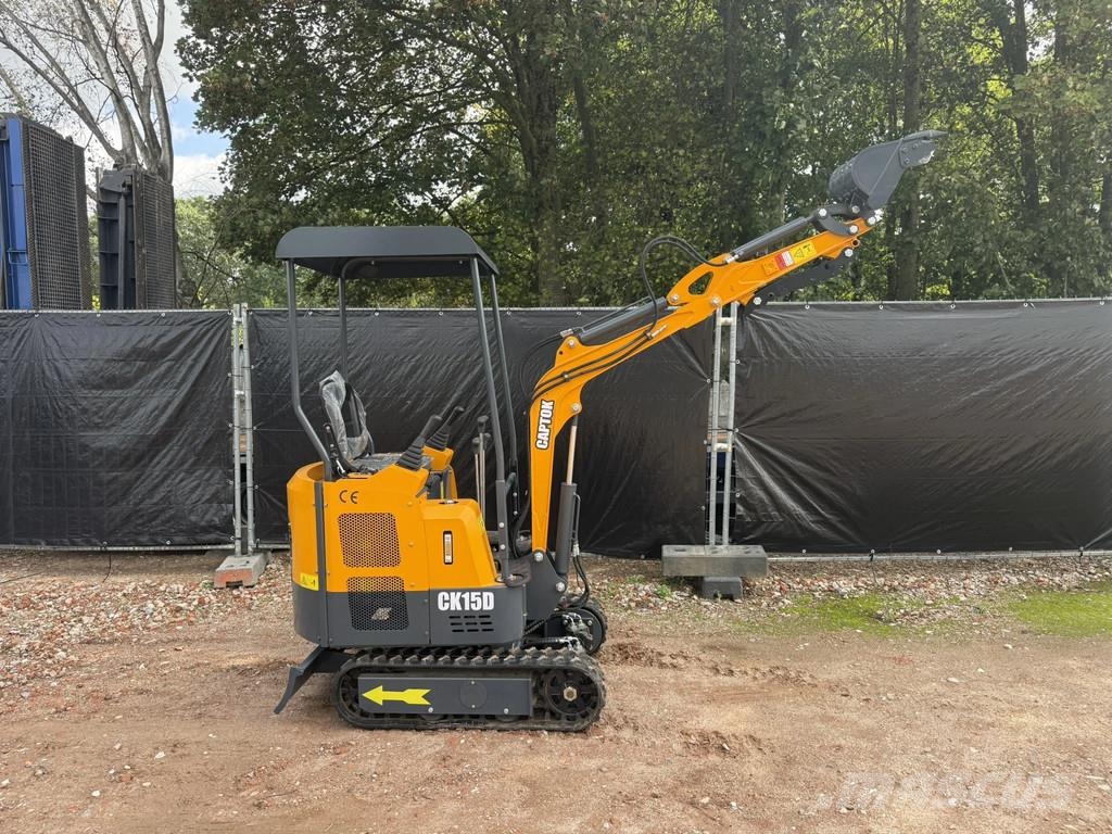 Captok CK15D Mini bageri < 7t