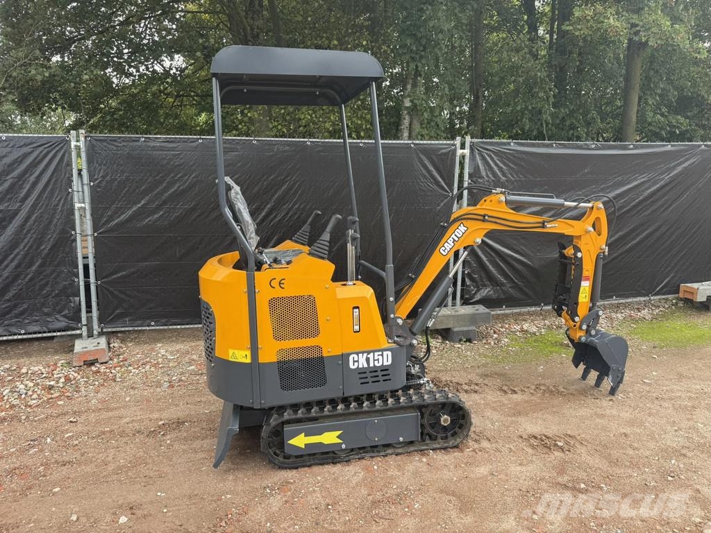 Captok CK15D Mini bageri < 7t