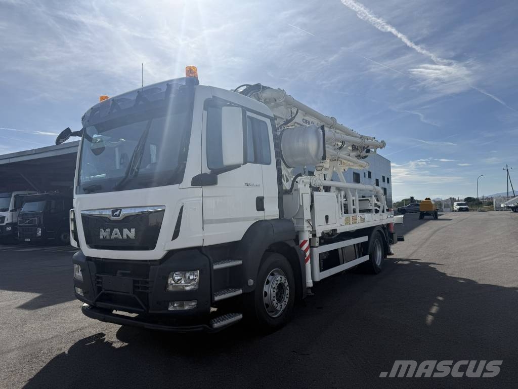 MAN TGS 18.360 Pompe per calcestruzzo carrellate