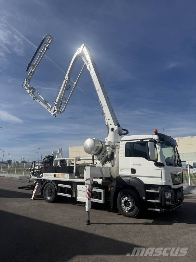MAN TGS 18.360 Pompe per calcestruzzo carrellate