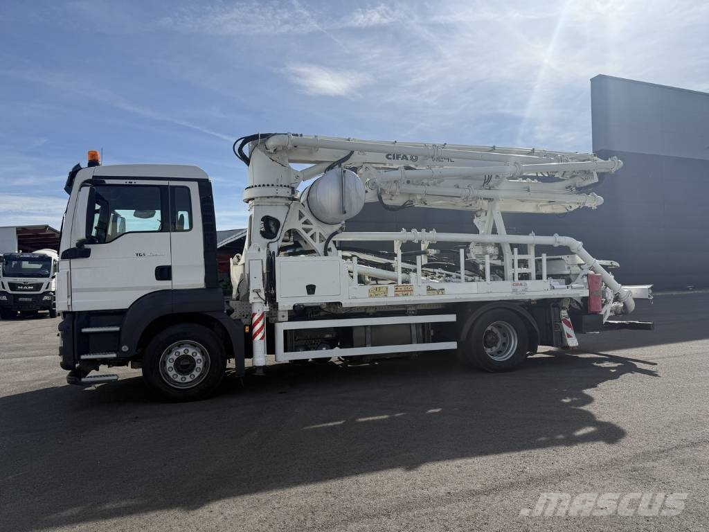 MAN TGS 18.360 Pompe per calcestruzzo carrellate