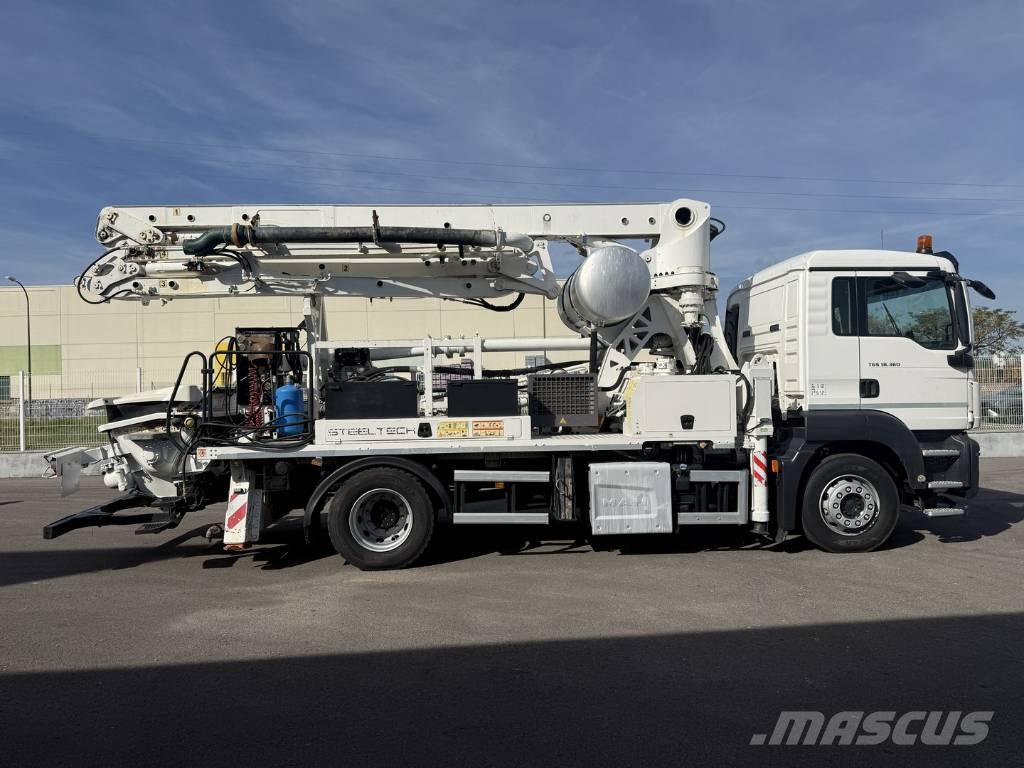 MAN TGS 18.360 Pompe per calcestruzzo carrellate