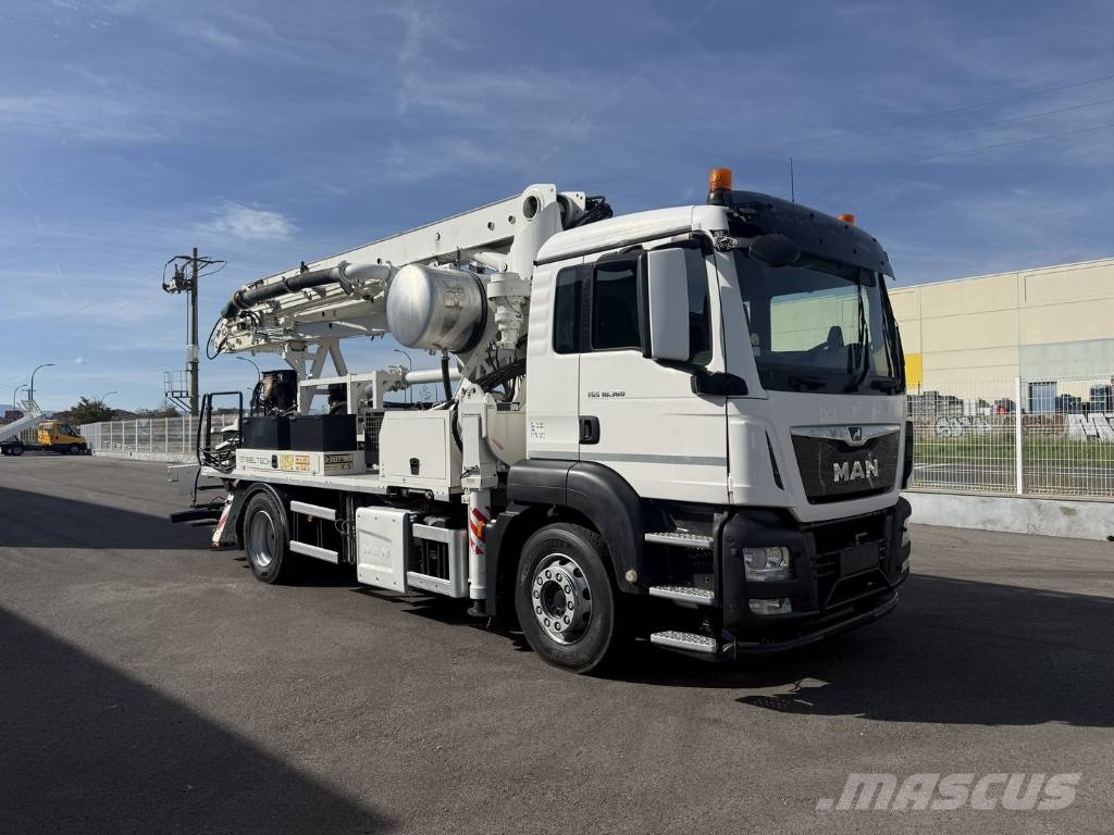 MAN TGS 18.360 Pompe per calcestruzzo carrellate