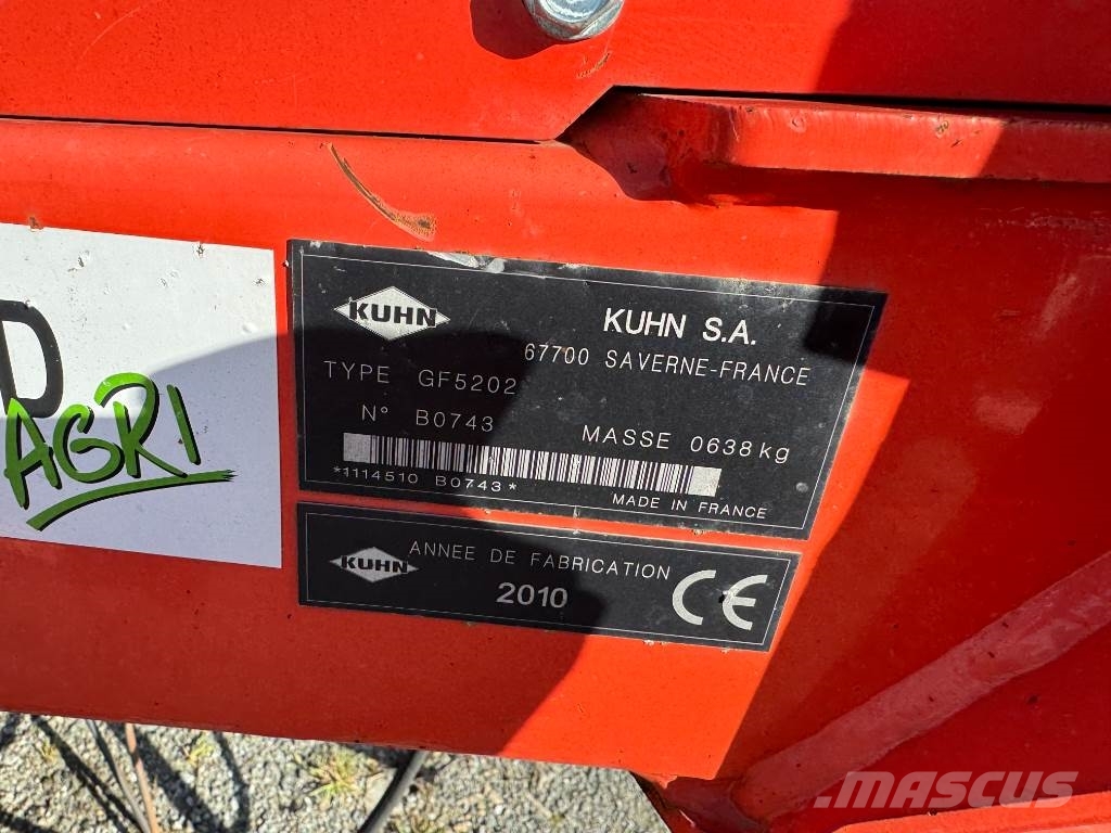 Kuhn GF5202 Гребла и сенообръщачки