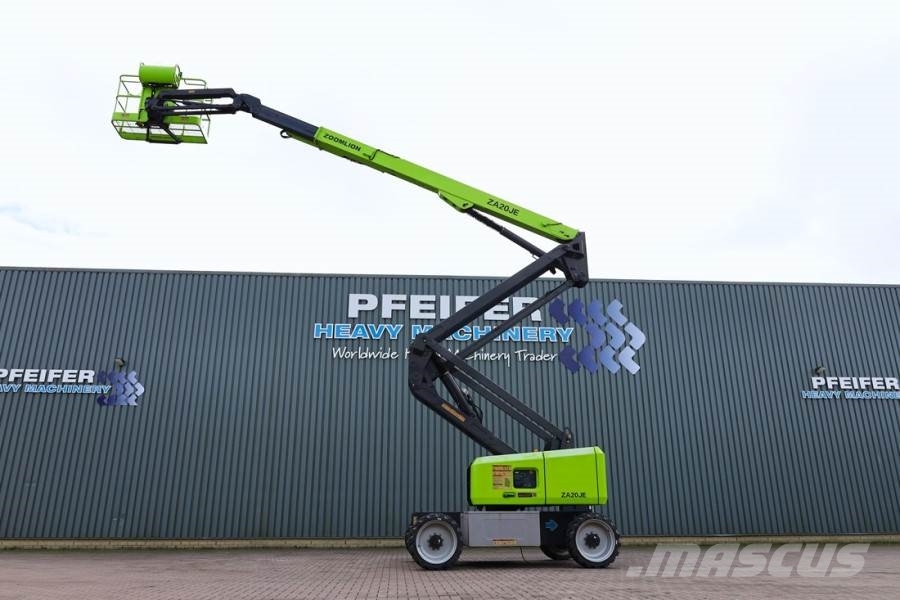 Zoomlion ZA20JE Fully Electric Lithium-Powered, 4x4 Rough T Elevadores braços articulados