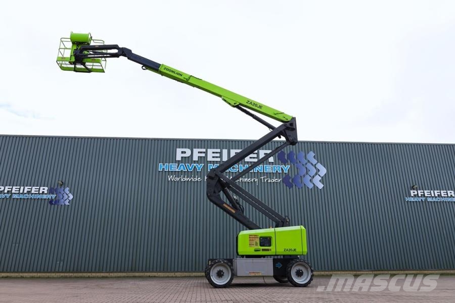 Zoomlion ZA20JE Fully Electric Lithium-Powered, 4x4 Rough T Kuukulkijat