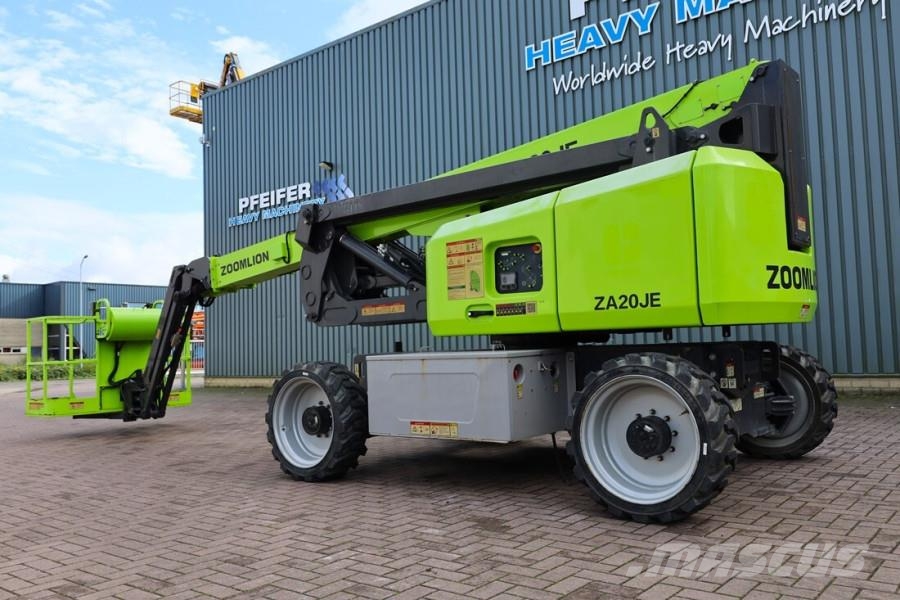 Zoomlion ZA20JE Fully Electric Lithium-Powered, 4x4 Rough T Kuukulkijat