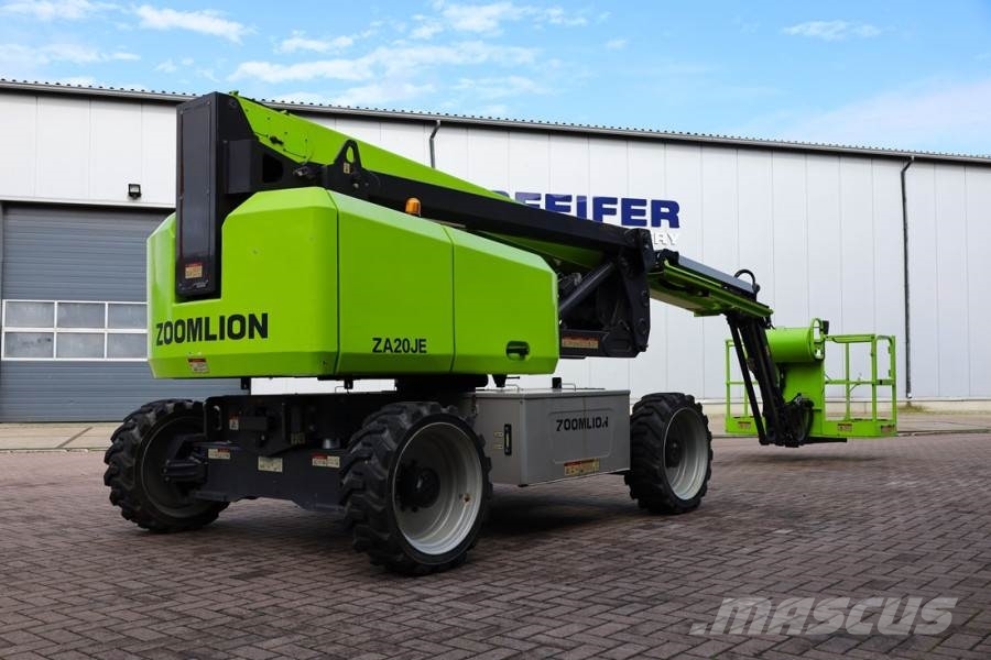 Zoomlion ZA20JE Fully Electric Lithium-Powered, 4x4 Rough T Elevadores braços articulados