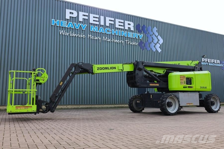 Zoomlion ZA20JE Fully Electric Lithium-Powered, 4x4 Rough T Kuukulkijat