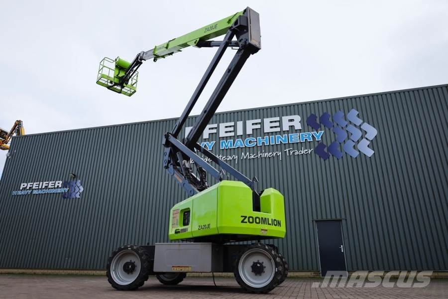 Zoomlion ZA20JE Fully Electric Lithium-Powered, 4x4 Rough T Elevadores braços articulados