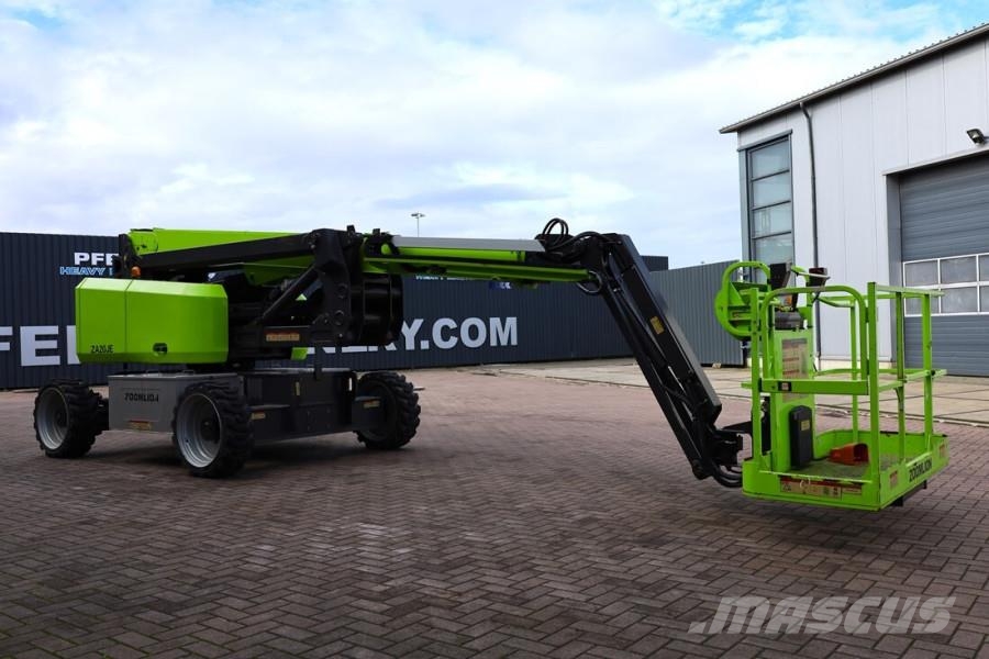 Zoomlion ZA20JE Fully Electric Lithium-Powered, 4x4 Rough T Kuukulkijat