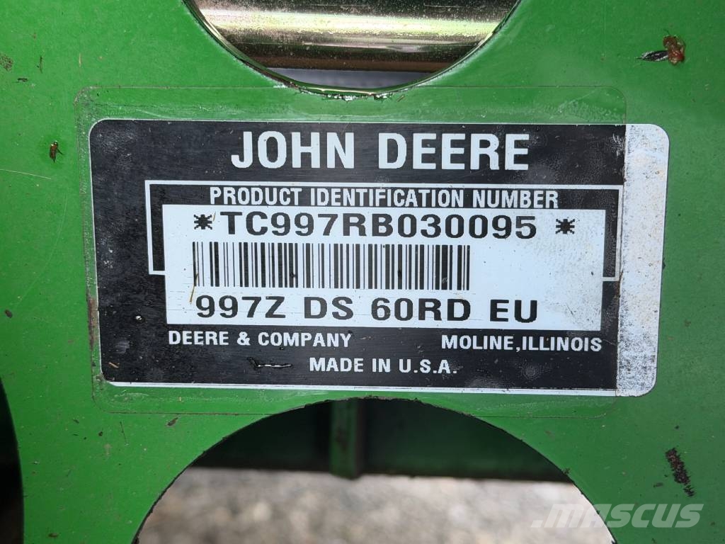 John Deere 997 Z-TRAK Päältäajettavat ruohonleikkurit