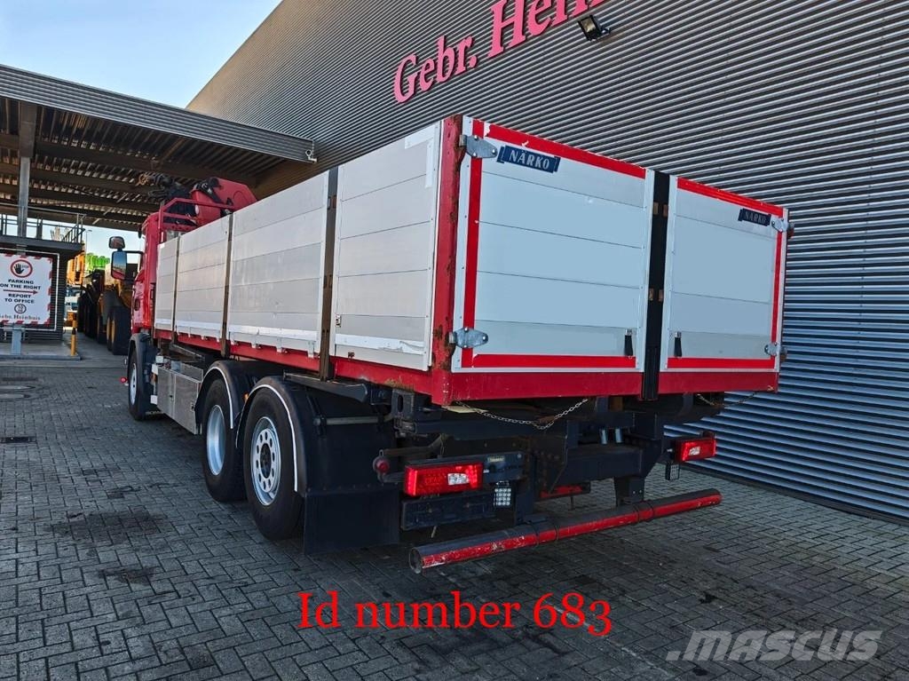 Scania G370 6x2 HMF 1820 K-RC BDF System 2 Pieces! Univerzálne terénne žeriavy