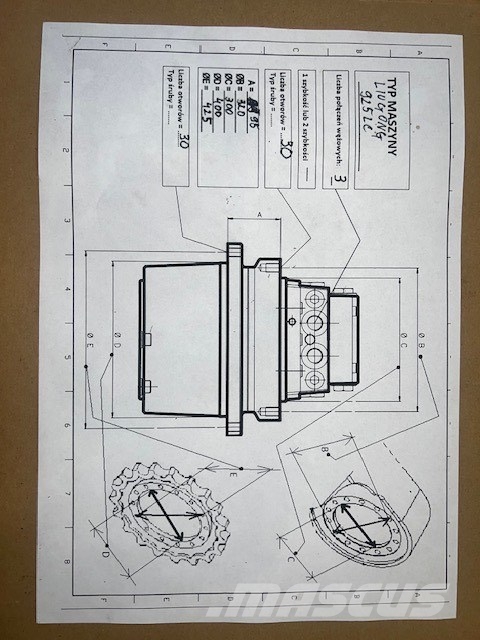 LiuGong CLG 925 LC USED FINAL DRIVE Μετάδοση κίνησης