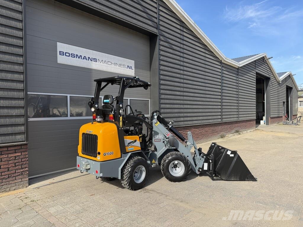 GiANT G1500 minishovel / kniklader NIEUW €465 LEASE Radlader