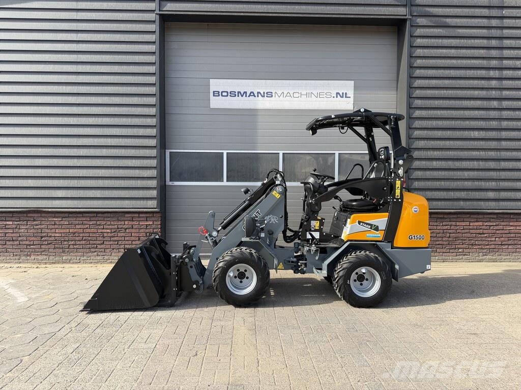 GiANT G1500 minishovel / kniklader NIEUW €465 LEASE Radlader