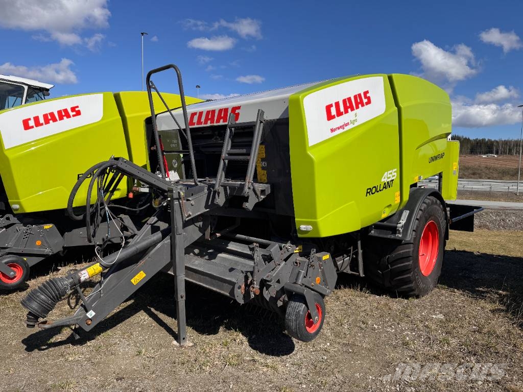 CLAAS Rollant 455 RC Uniwrap Rundbalspressar