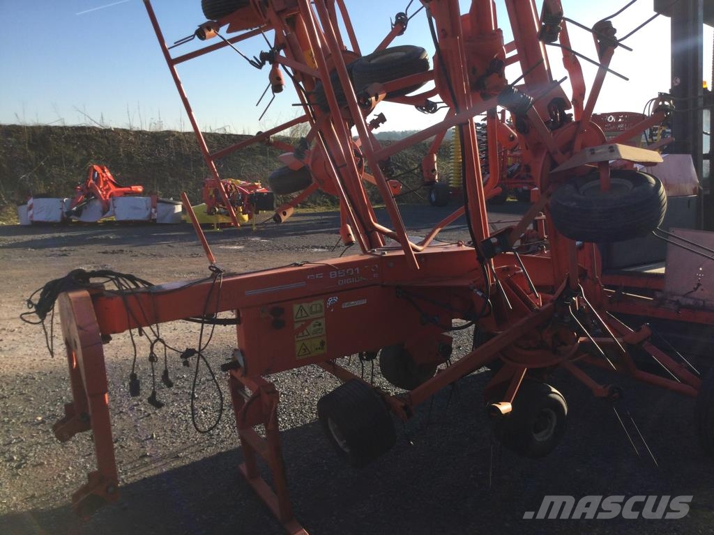 Kuhn GF 8501 TO Digidrive Гребла и сенообръщачки