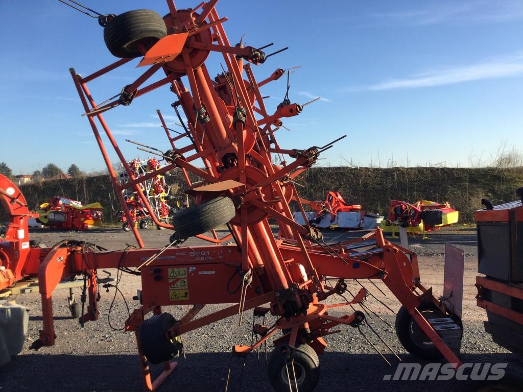 Kuhn GF 8501 TO Digidrive Гребла и сенообръщачки