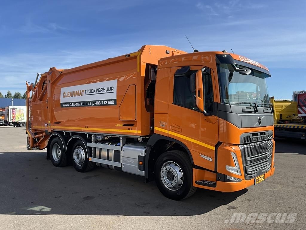 Volvo FM 330 Euro 6 Geesink 20m³ GEC Welvaarts weighing Renovationslastbiler