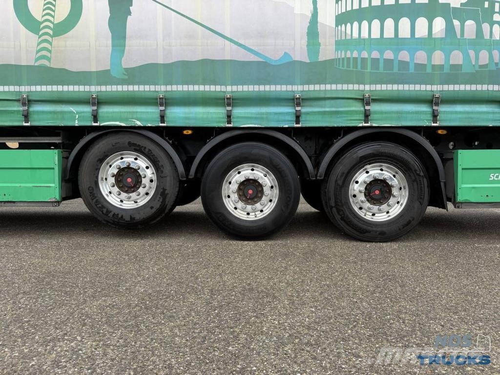 Schwarzmüller S1 - SAF Disc, Liftachse, Sliding roof نصف مقطورات بباب جانبي