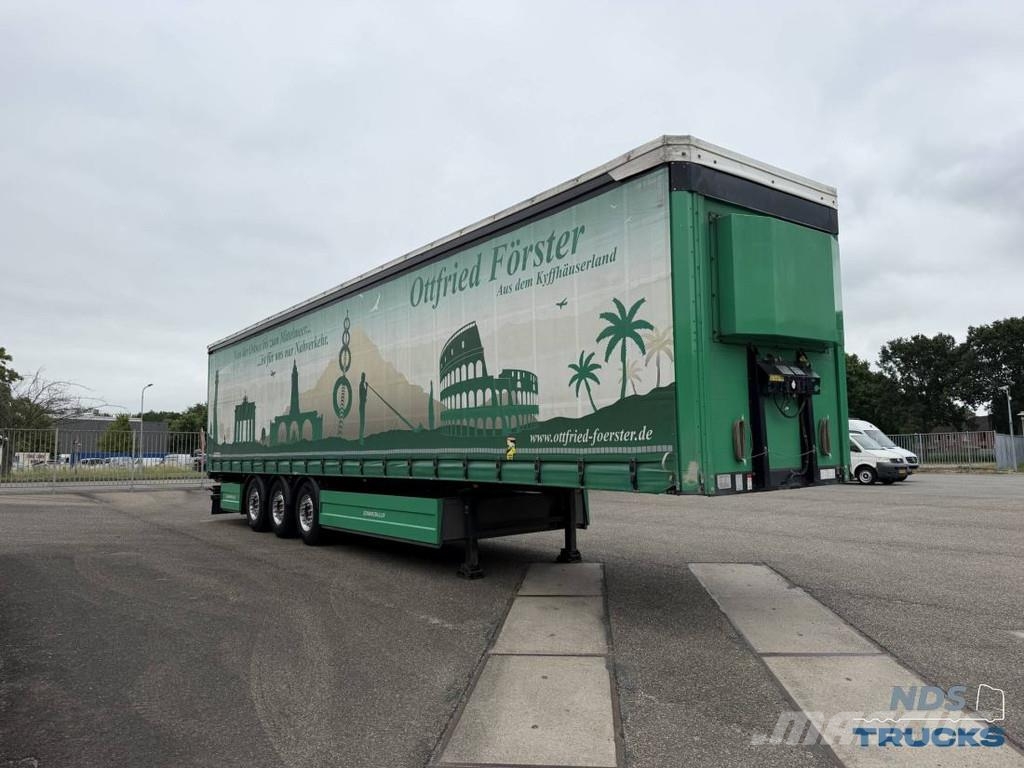 Schwarzmüller S1 - SAF Disc, Liftachse, Sliding roof نصف مقطورات بباب جانبي