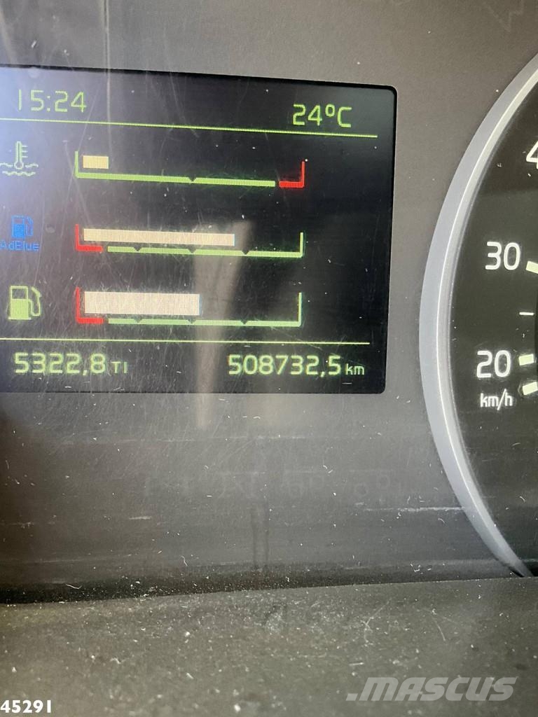 Volvo FM 370 Euro 6 VDK 25m³ Camiões de lixo