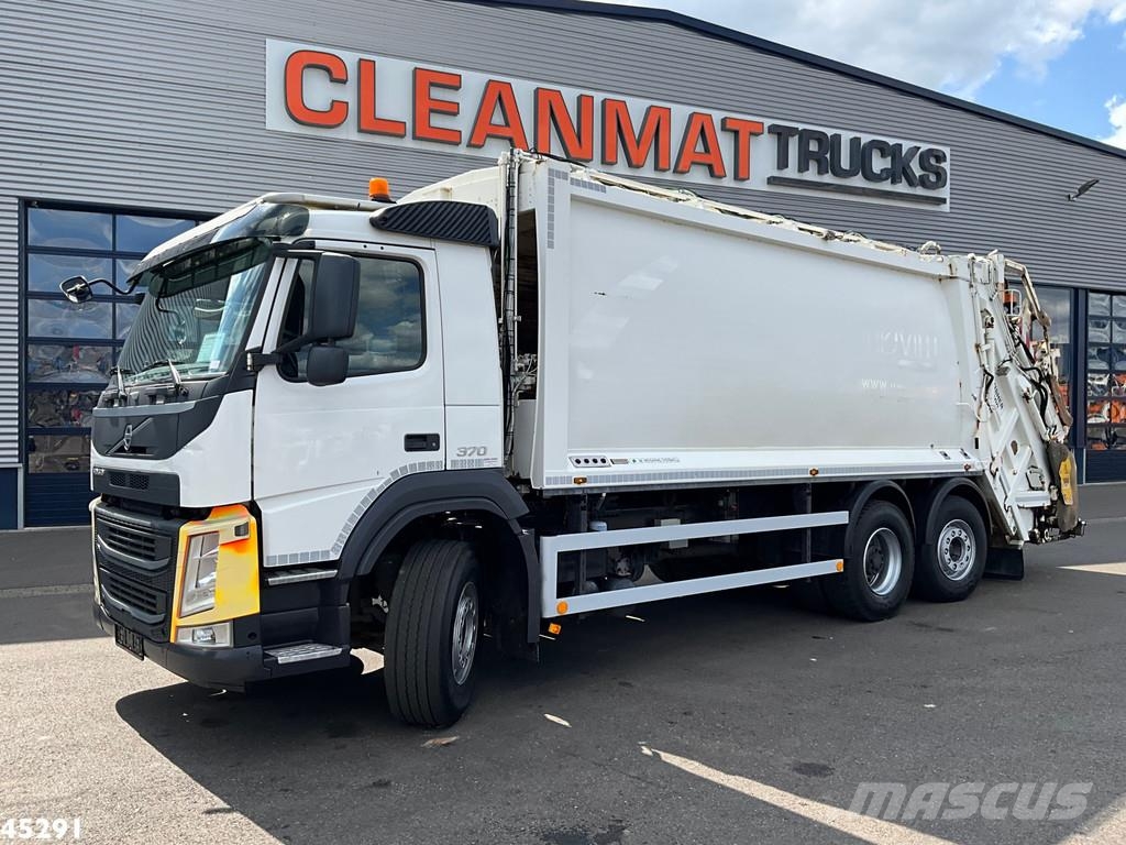 Volvo FM 370 Euro 6 VDK 25m³ Camiões de lixo
