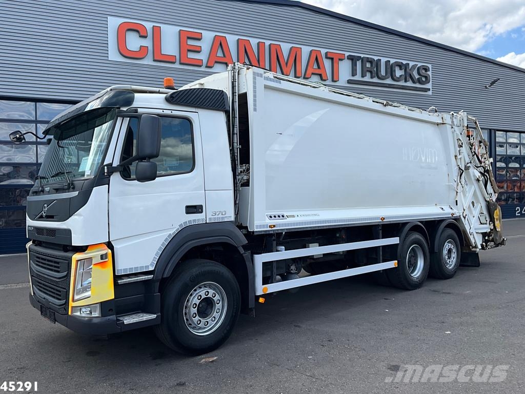 Volvo FM 370 Euro 6 VDK 25m³ Camiões de lixo