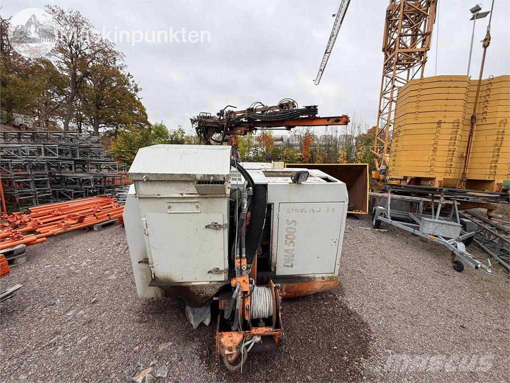 Tamrock ZDHI 500S Установки тросового зміцнення шахт і тунелів