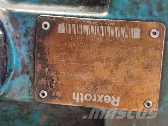 Mecalac 12 MTX (A6VM150DA100P007A) drive engine Moottorit