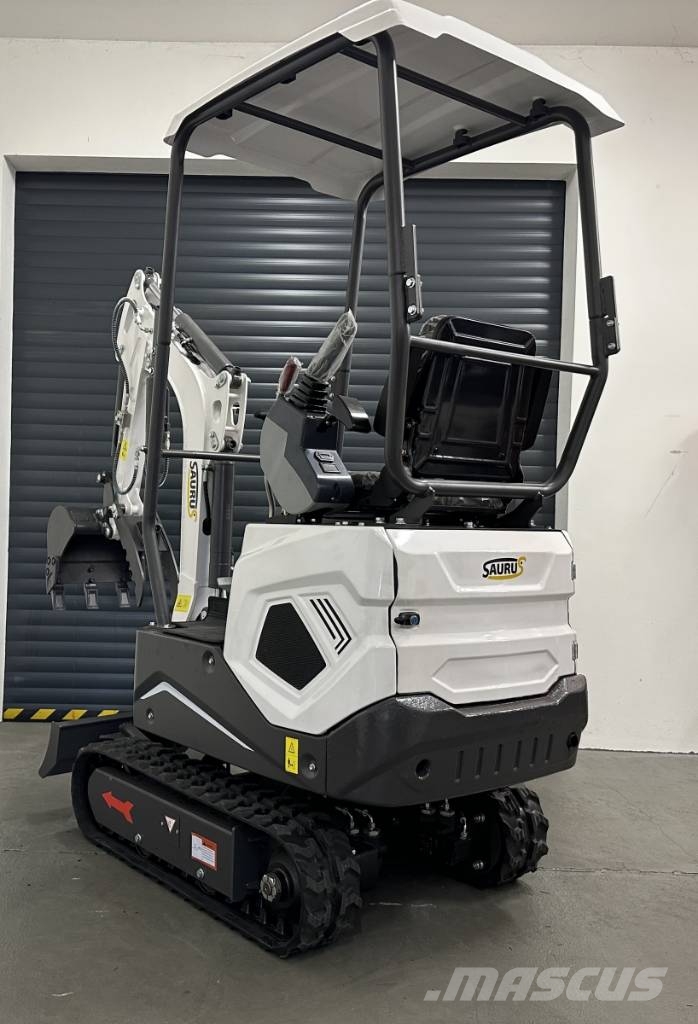  Saurus 1,3t Mini ekskavatoriai < 7 t