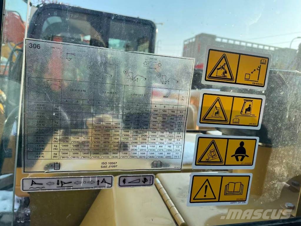CAT 306 Miniexcavadoras