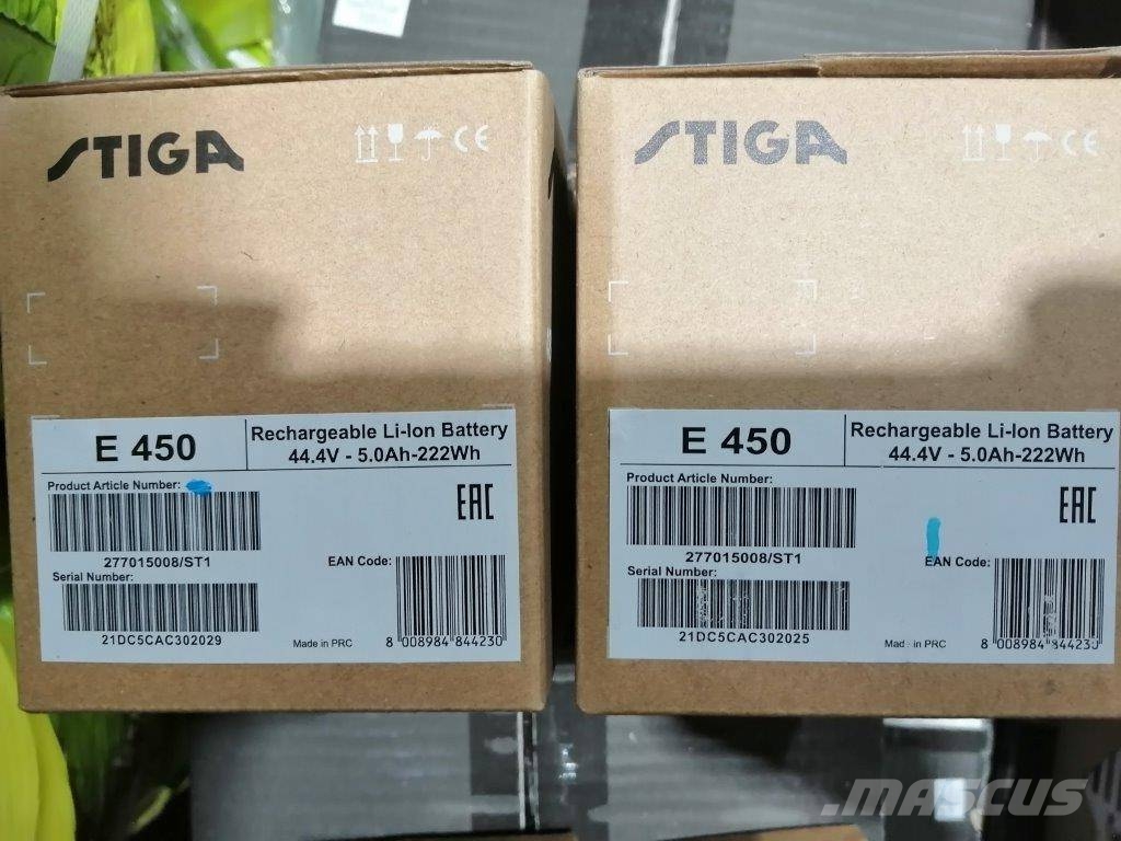 Stiga E450 BATTERY معدات العناية بالأرض - غير ذلك