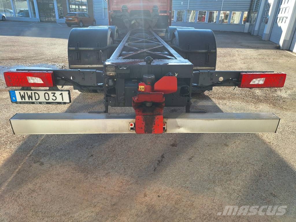 Scania R650 LB6x4 Chassi Scania Chassi Шасі з кабіною