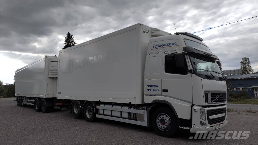 Volvo FH13 6x2 Ekeri kaappi+Ekeri kärry Camiones caja cerrada