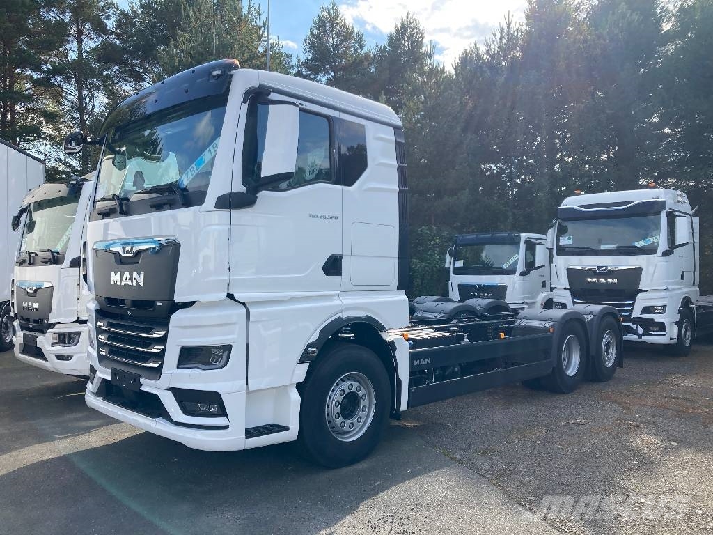 MAN TGX 26.520 6x2-4 chassi Pojazdy pod zabudowę