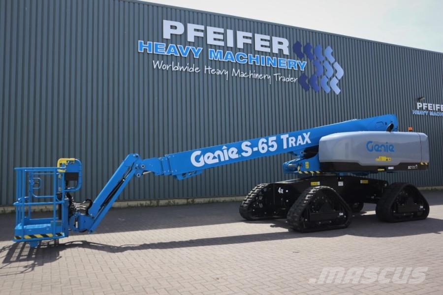 Genie S65XC Trax Valid inspection, *Guarantee! Diesel, 4 Teleskooppipuominostimet