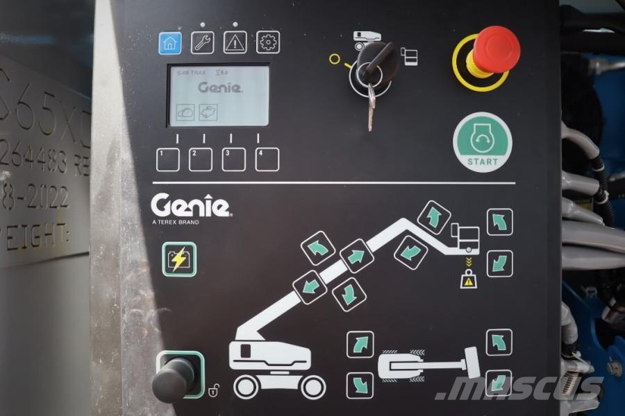 Genie S65XC Trax Valid inspection, *Guarantee! Diesel, 4 Teleskooppipuominostimet